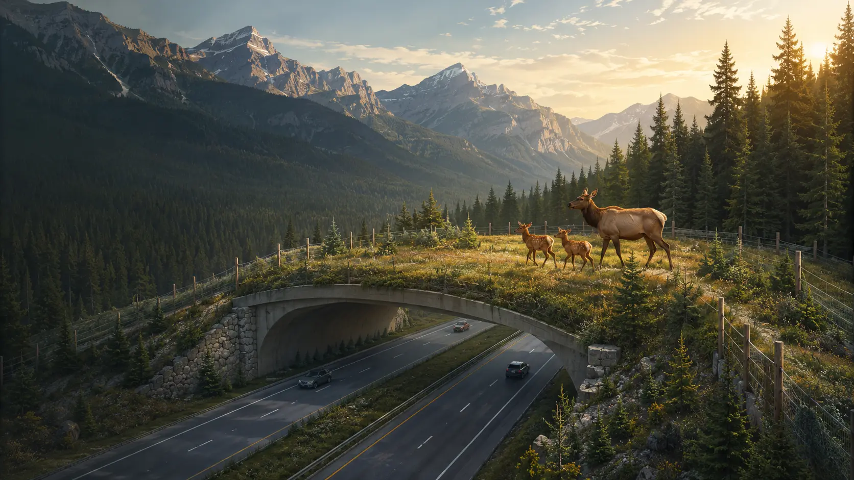 Where wildlife gets the right of way