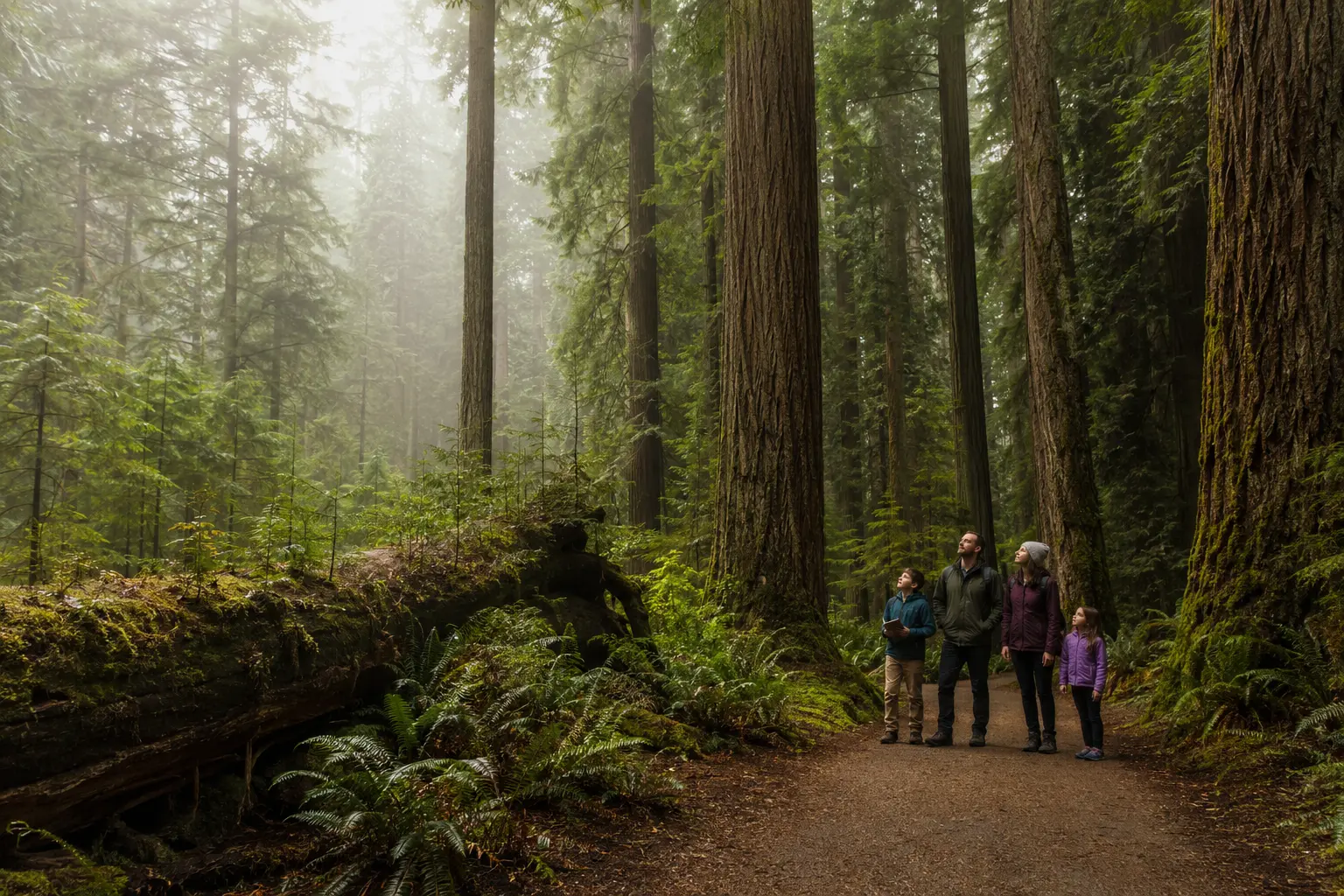 Hear the
singing forest.