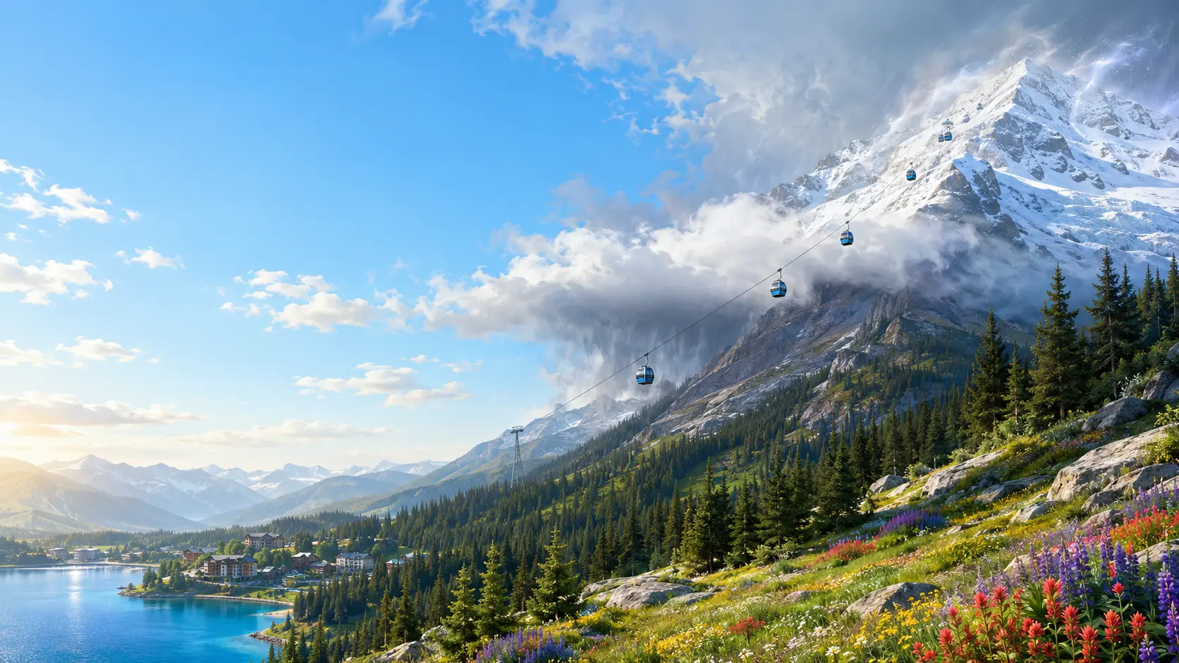 How Mountains Make Weather